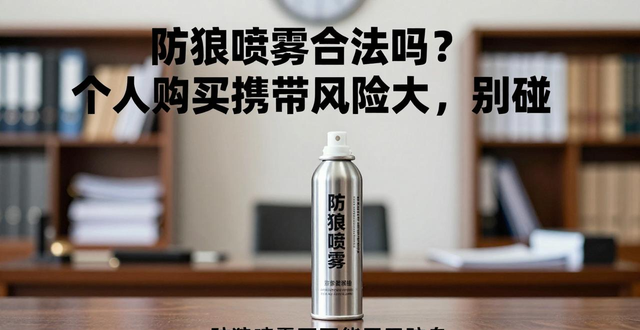合法的防狼喷雾有哪些_防狼喷雾的法律规定_防狼喷雾合法吗