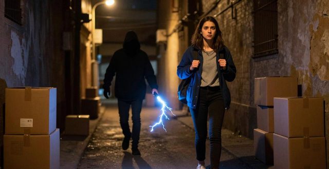 电棒自卫场景_电棒防身之家_自卫场景电棒图片