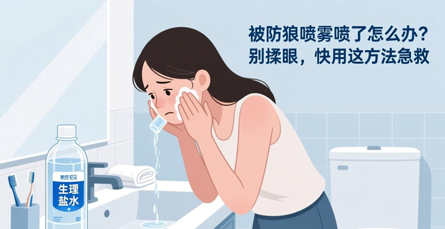 被防狼喷雾喷了怎么办_防狼喷雾器_喷雾喷办防狼效果好吗