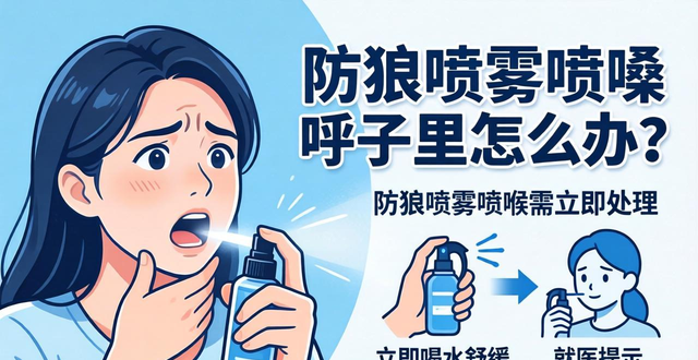 嗓子的喷雾_防狼喷雾喷嗓子里_喷雾喉咙有什么作用