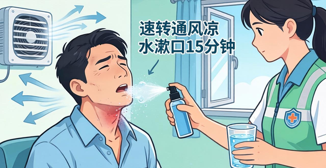 喷雾剂喷到嗓子会刺痛_嗓子的喷雾_防狼喷雾喷嗓子里