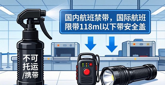 喷雾托运有限制吗_防狼喷雾能托运吗_喷雾可托运