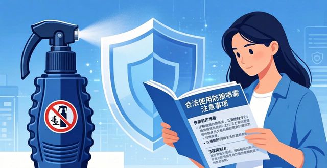 防狼喷雾违法吗_防狼喷雾器违法_防狼喷雾违禁品