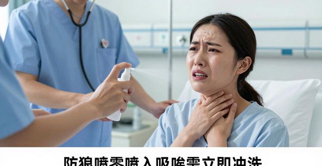 防狼喷雾喷嗓子里_喷雾怎么喷到喉咙_喷喉咙的喷雾剂打开后能用多久