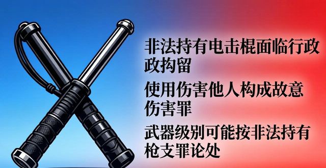 电击棍违法么_电击棍属于违禁物品吗_电击棍违法吗