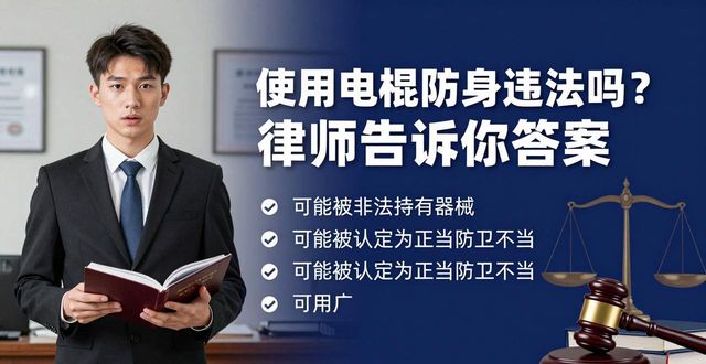 使用电棍防身违法吗_防身用电棍电击人的实际效果_电棍防身犯法吗知乎