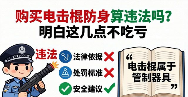 用电击棍防身人违法吗_电棍防身违法吗_用电击棍防身违法吗