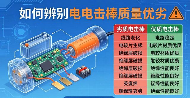 电击棒工作原理_电击棒的原理图解释_电击棒原理结构知识科普