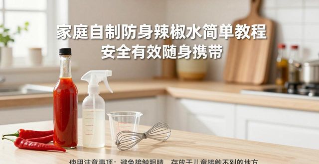 怎么制作辣椒水防身_辣椒水防身喷雾合法吗_防身辣椒水制作方法