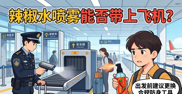 辣椒喷雾能带飞机水上飞机吗_辣椒水喷雾可以过安检吗_辣椒水喷雾能带上飞机吗