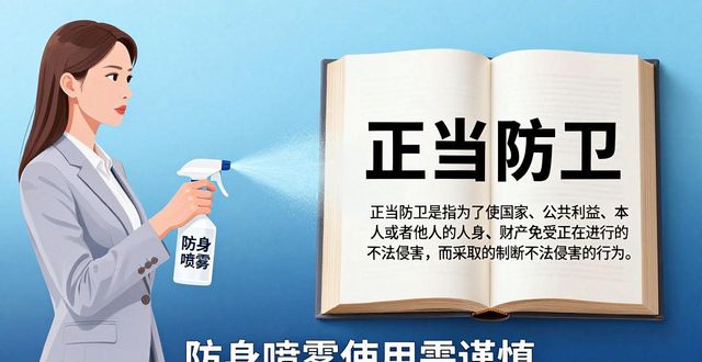 防身喷雾成分_防身喷雾里面是什么_用防身喷雾犯法吗