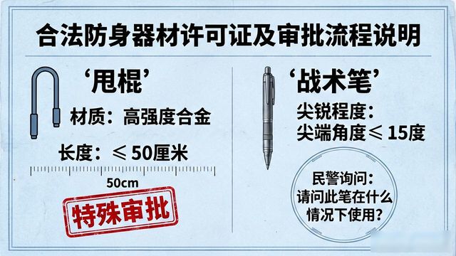 合法防身器械_合法的十大防身器材许可证是什么样的呢_合法防身枪有哪些