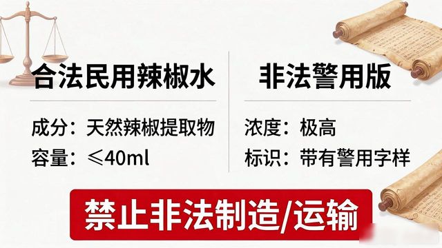 辣椒水防身喷雾会把眼睛弄瞎吗_防身喷雾辣椒水犯法吗?_辣椒喷雾是违禁物品吗