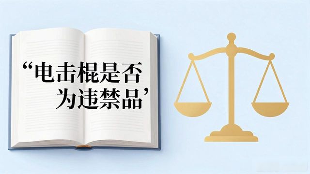 电击棍属于违禁物品吗_电棍算违禁品吗_电击棍犯法是吗