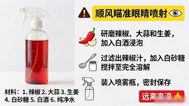 辣椒喷雾防身水做法视频_防身喷雾辣椒水怎么做的_辣椒喷雾防身水做多久