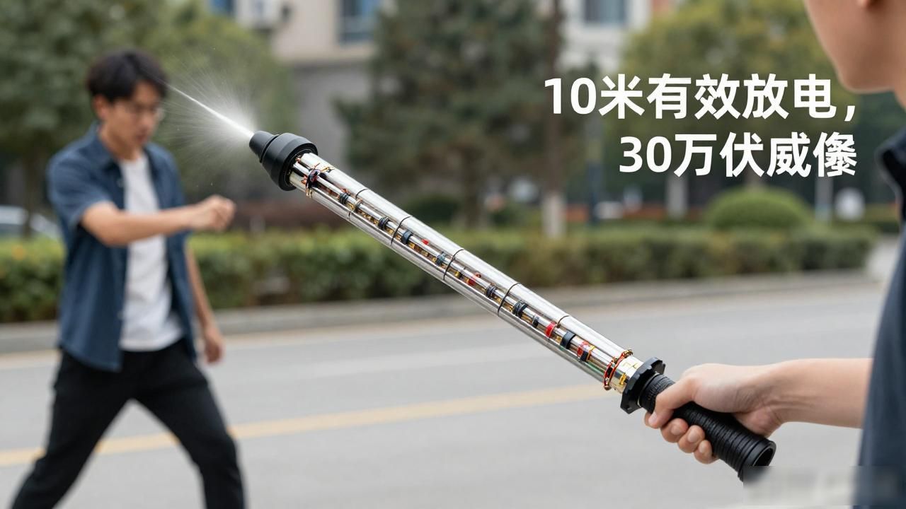 高压防身电棒最大电压_高压防身电棒10米_防身电棒多少钱一个