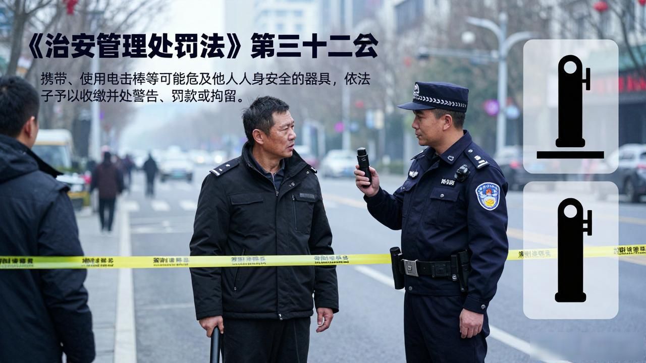 电击棒合法吗?_电击棒属于违禁品吗_持电击棒违法吗