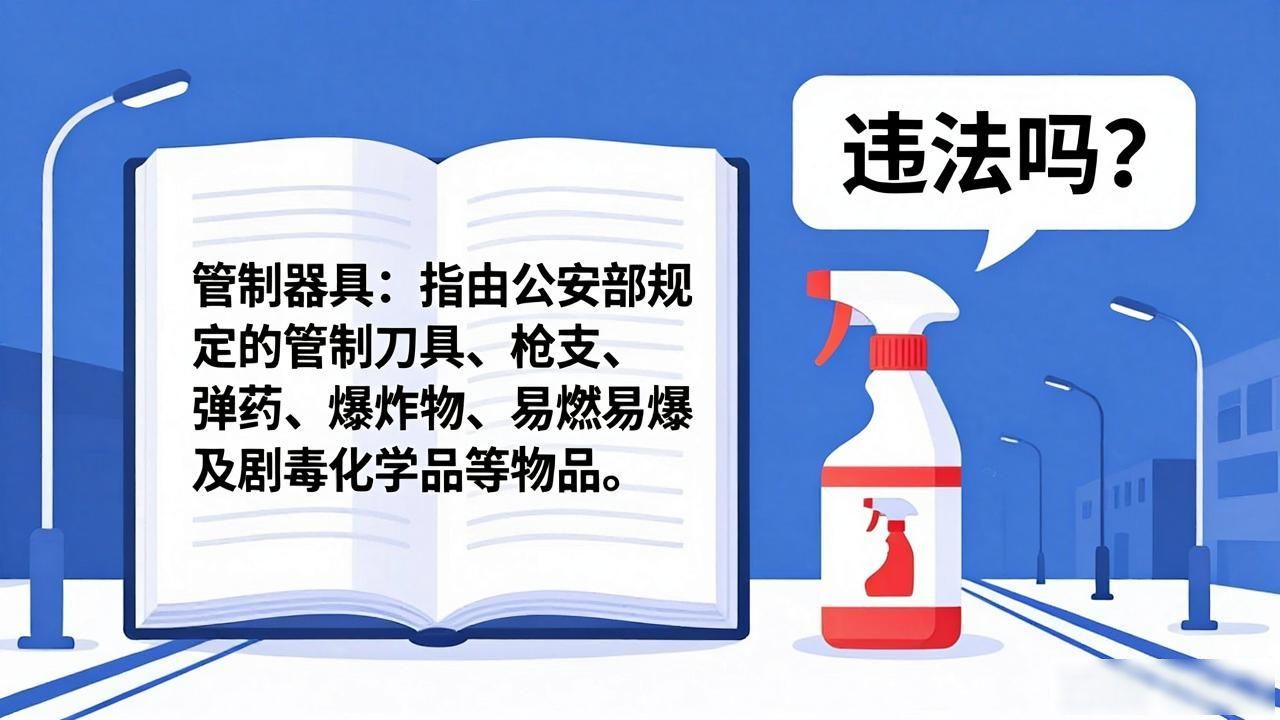 辣椒喷雾违法防身水怎么处罚_辣椒水防身喷雾违法吗_辣椒喷雾是违禁物品吗