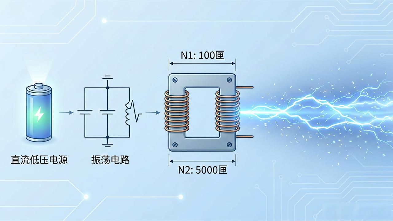 电击器的原理图_电击器是什么原理制成的_电击器由什么组成