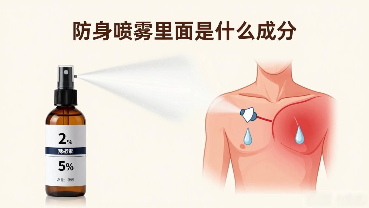 防身喷雾里面是什么成分_防护喷雾的成分_喷雾里是什么