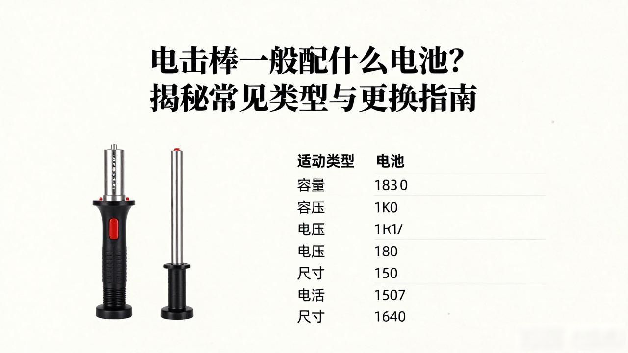 电池棒是什么_电击棒用什么电池_电棒专用电池