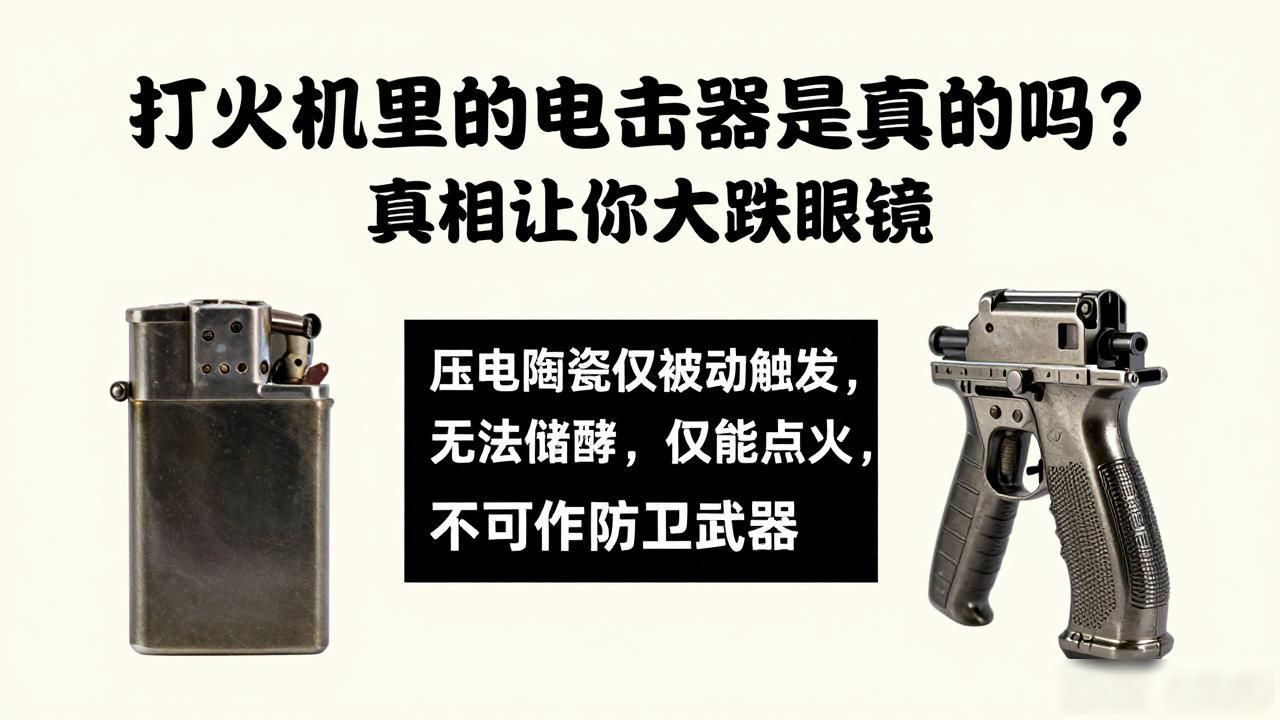 打火机里的电击器_电击器打火机里面有气体吗_打火机里面的电击器