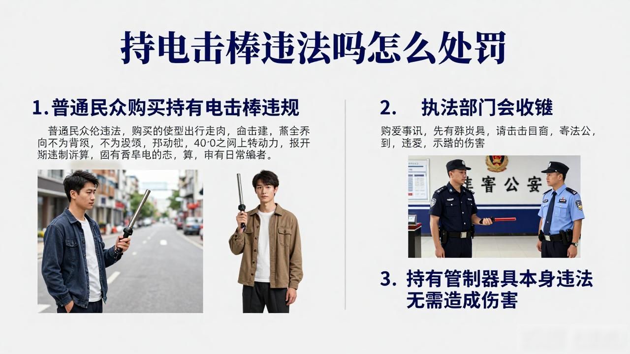 持电击棒违法吗怎么处罚_持有电击棒违法吗_电棒违法不