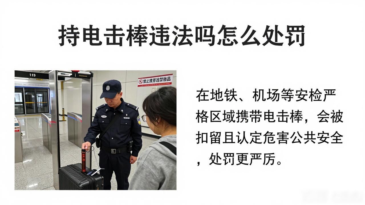 持电击棒违法吗怎么处罚_电棒违法不_持有电击棒违法吗