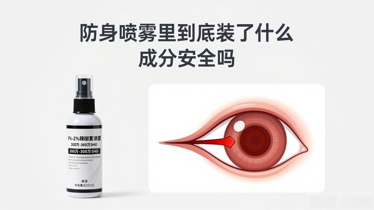 防身喷雾成分_防身喷雾剂_防护喷雾成分