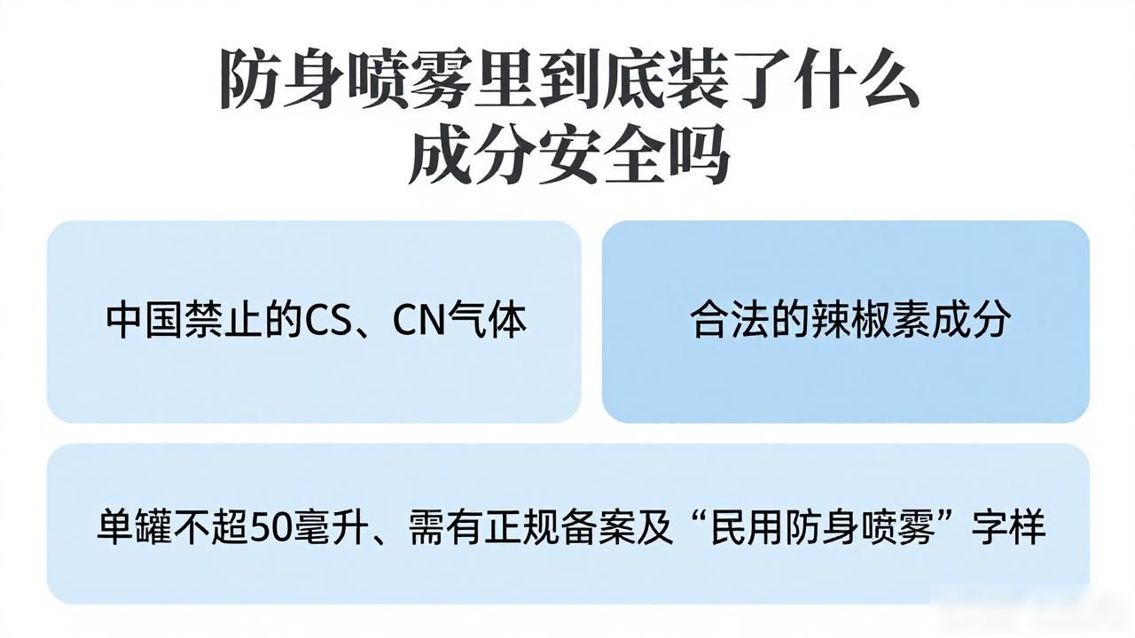防护喷雾成分_防身喷雾剂_防身喷雾成分