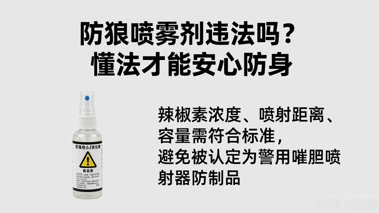 防狼喷雾剂违法吗_防狼喷雾违禁品_防狼喷雾器违法