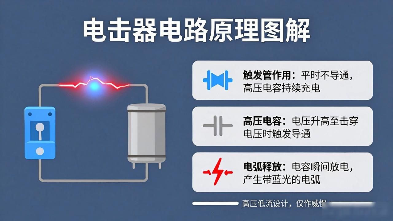 电击原理器图纸_电击器的原理图_电击原理器图解