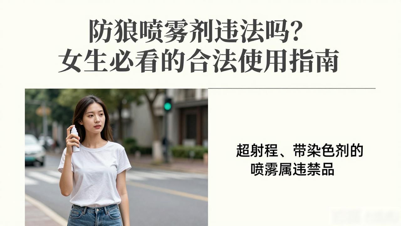 防狼喷雾剂违法吗_故意喷防狼喷雾判多久_防狼喷雾违法
