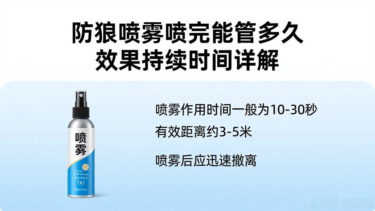 防护喷雾剂_防狼喷雾效果持续多久_喷雾持久有用吗