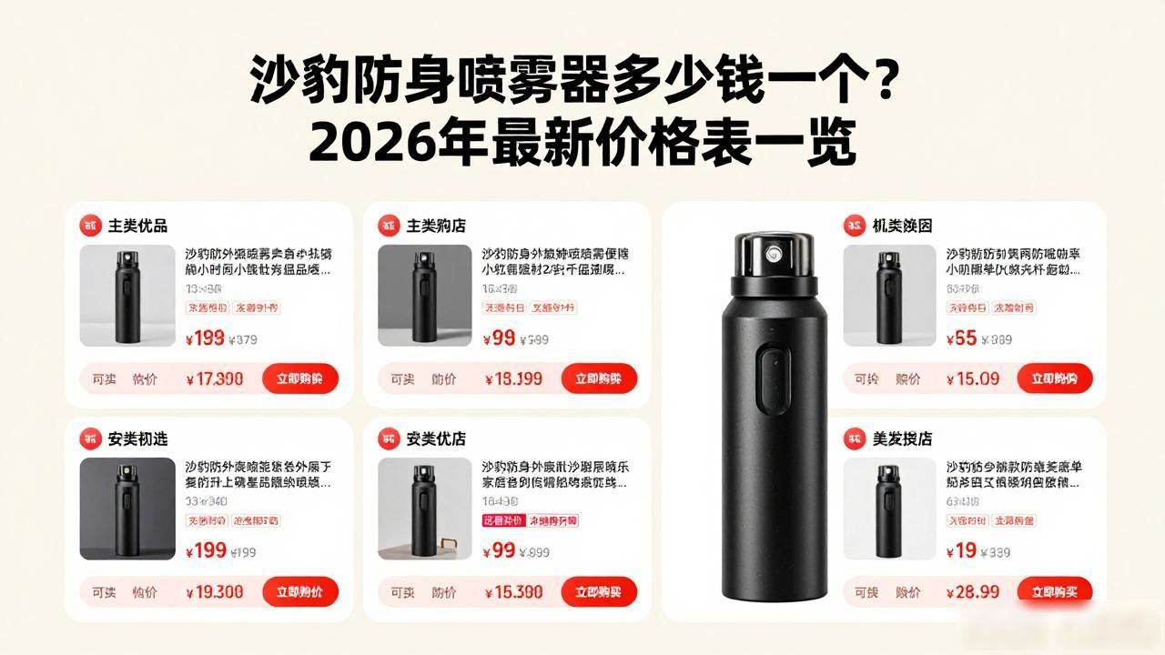 沙豹防身喷雾器价格表_沙豹mk3喷雾_防身喷雾枪