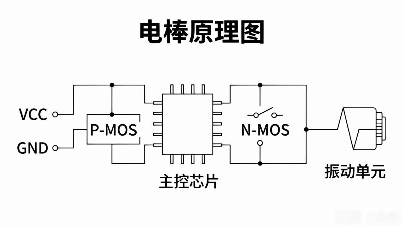 电棒电路图_电棒原理图_电棒原理及制作方法