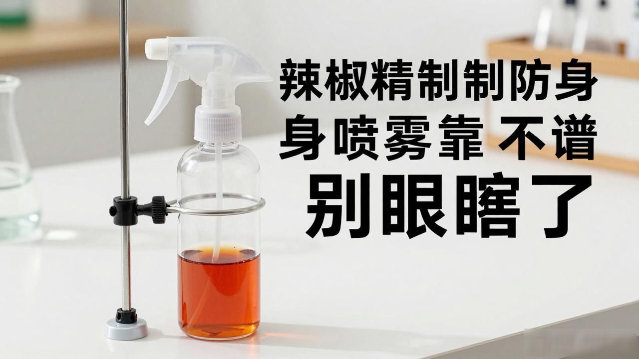 辣椒喷雾喷眼里什么后果_辣椒精喷雾可做防身的吗_辣椒精做防身喷雾眼瞎