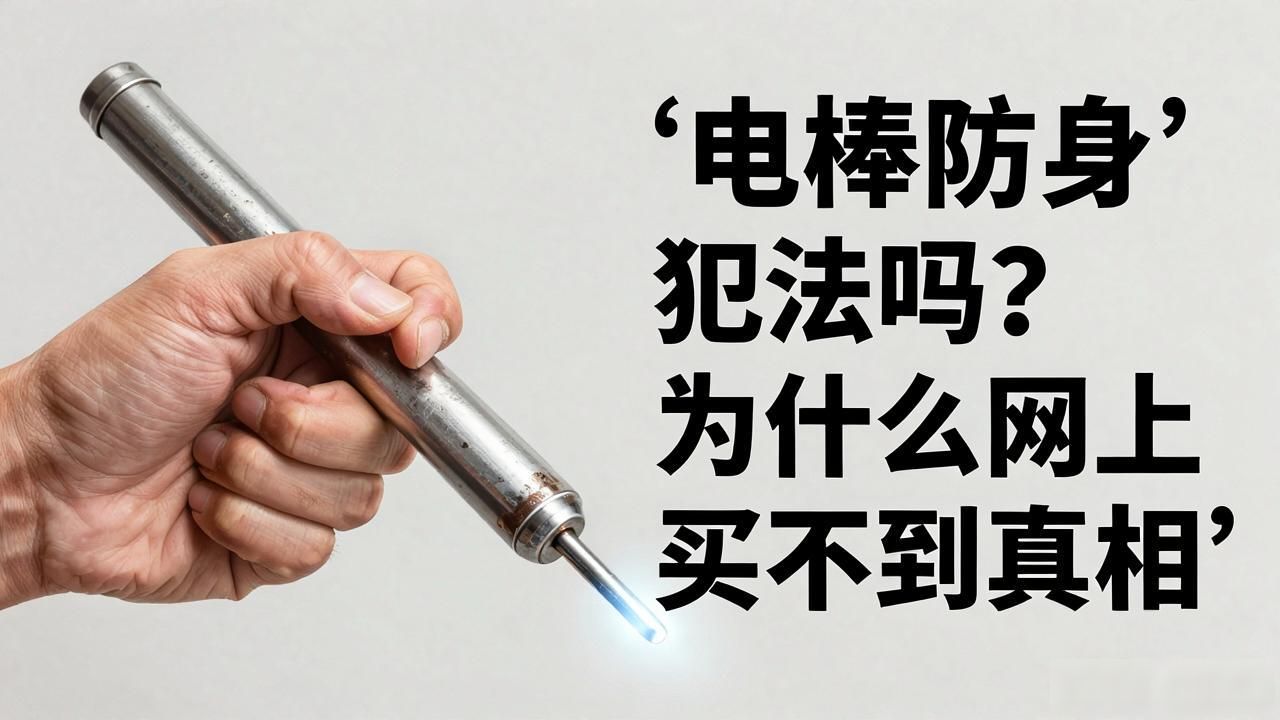 电棒防身犯法吗,为什么网上买不到_卖防身电棍违法吗_防身电棒线上购买