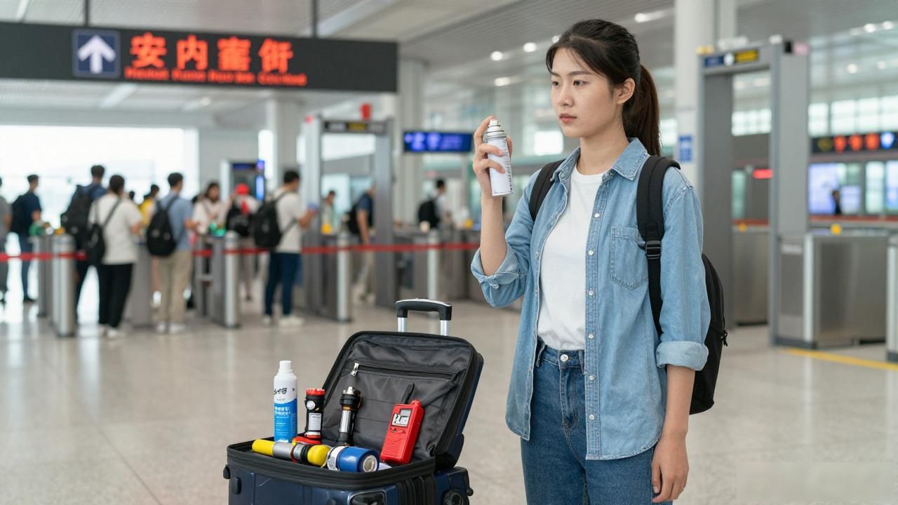 火车站安检防晒喷雾可以过吗_防狼喷雾能过火车站安检吗_把喷雾放哪能过安检