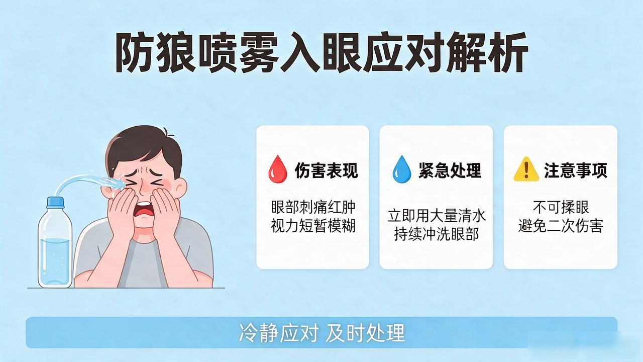 喷雾喷到眼睛里的危害_防狼喷雾入眼会有什么伤害吗_喷雾对眼睛的补救方法